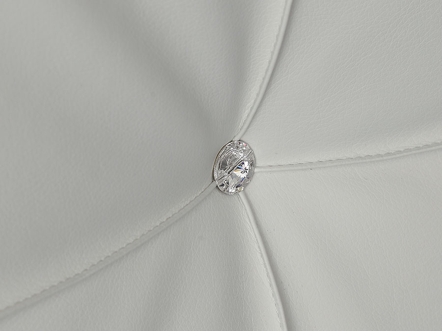 Letto Diamond matrimoniale imbottito con contenitore